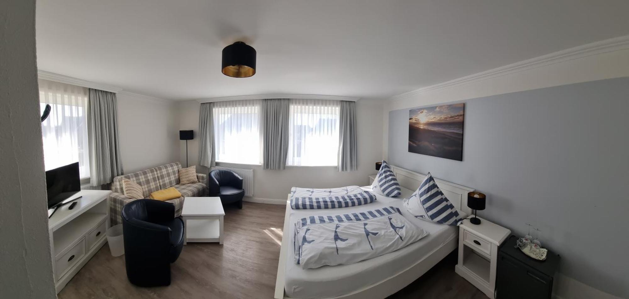 Hotel-Cafe-Lindow Wenningstedt-Braderup Exteriér fotografie